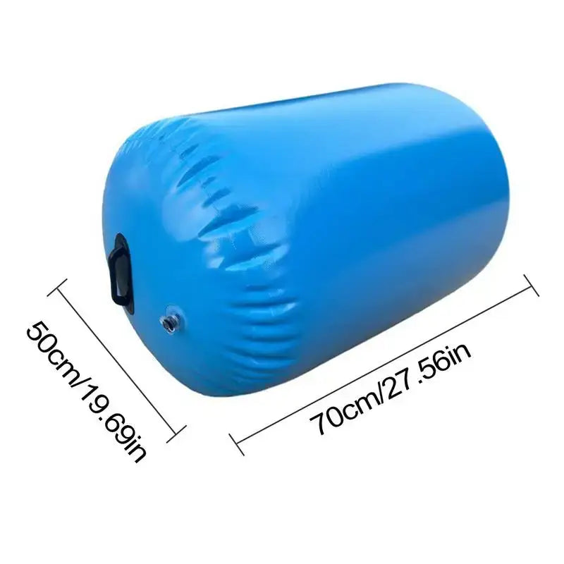 50x70cm Inflatable Air Roller – Gymnastics AirTrack Barrel for Home Fitness & Tumbling