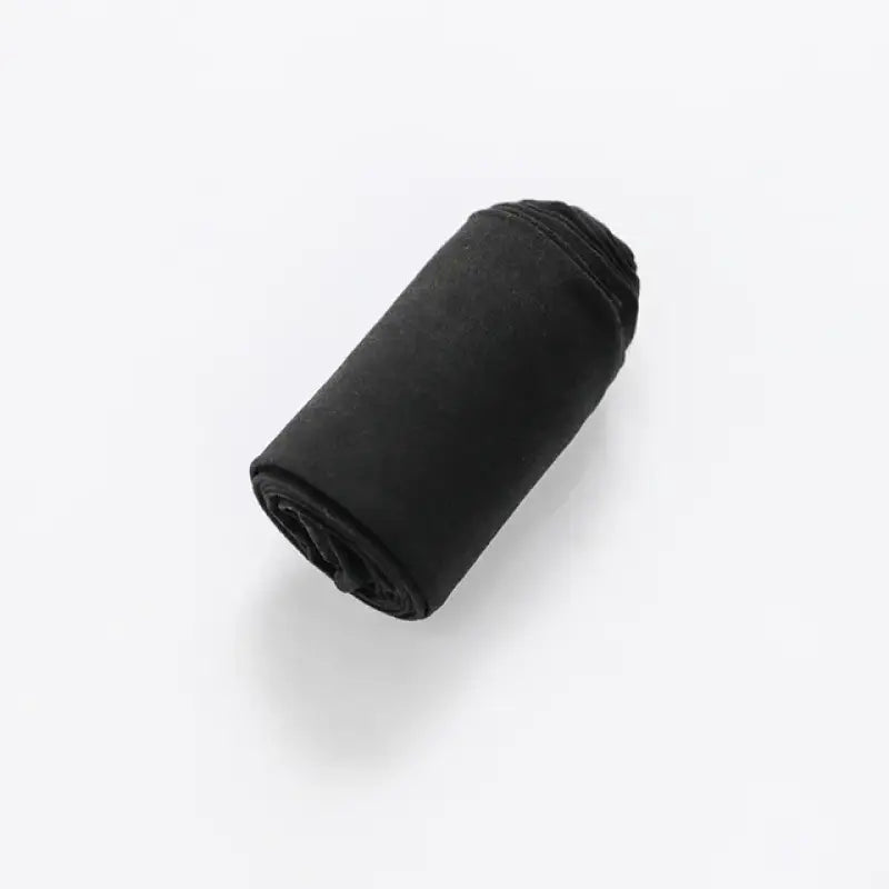 Black cylindrical rubber roller or grip cover.