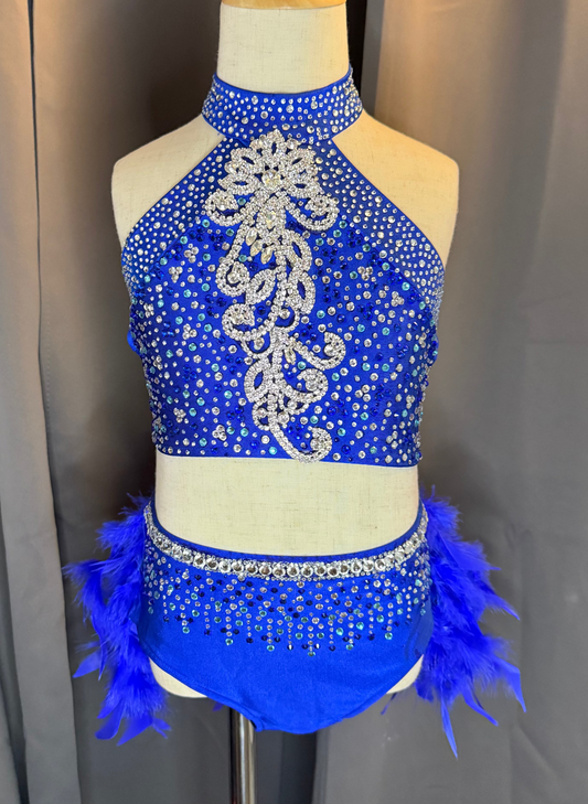 Sapphire Soirée - Royal Blue Jazz and Tap Costume (US 6)
