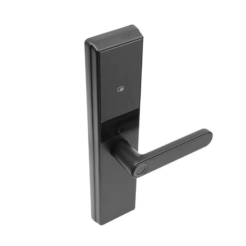 Smart Door Lock with Fingerprint & Keypad for Keyless Entry - United States / black