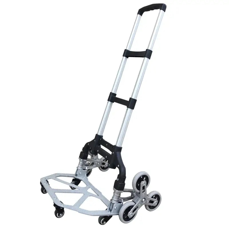 150KG All Terrain Stair – Folding Hand Trolley with Bungee Cord for Cargo Transport 4 Types