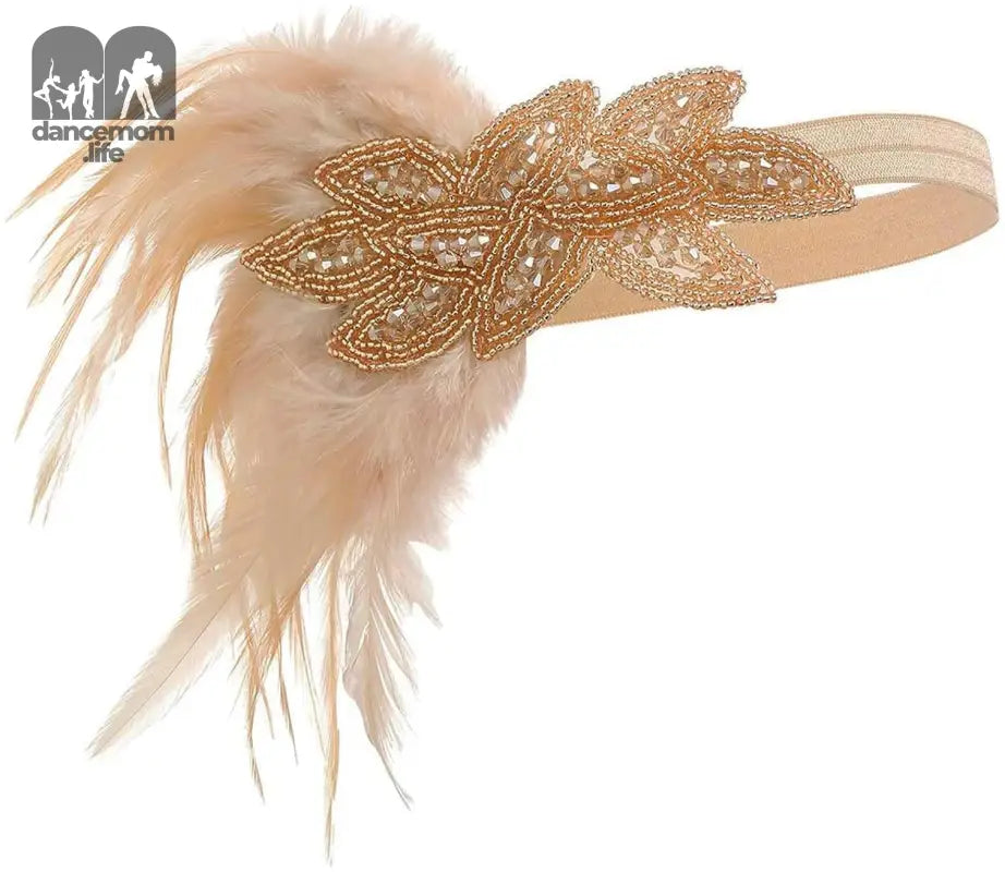 1920S Flapper Accessories Great Gatsby Costume Accessories 20S Flapper Headband Pearl Necklace Gloves Plastic Holder