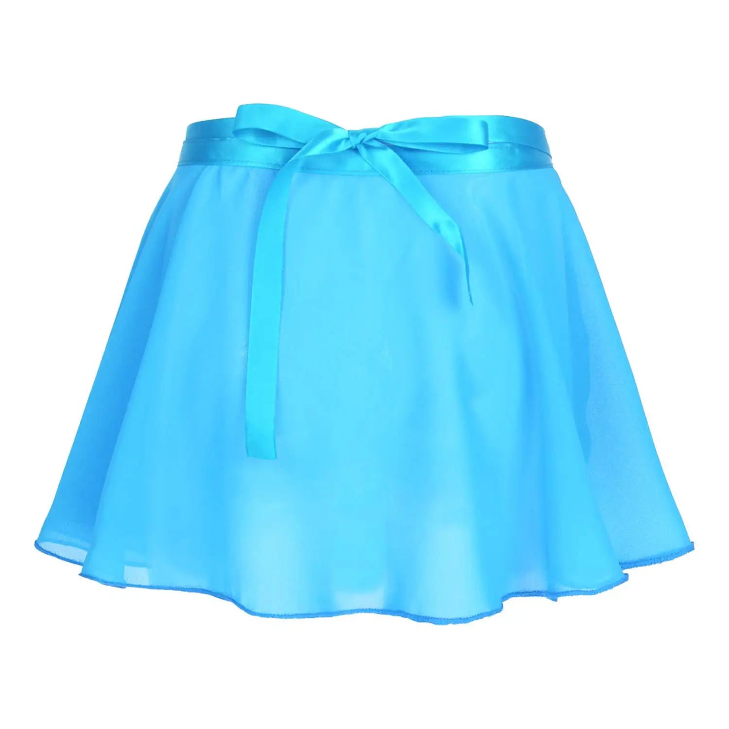 Girls Chiffon Ballet Tutu Dance Skirt Dance Skate Wrap Scarf Gymnastics Chiffon Ballet Tutu Dance Skirt Ballet Dance