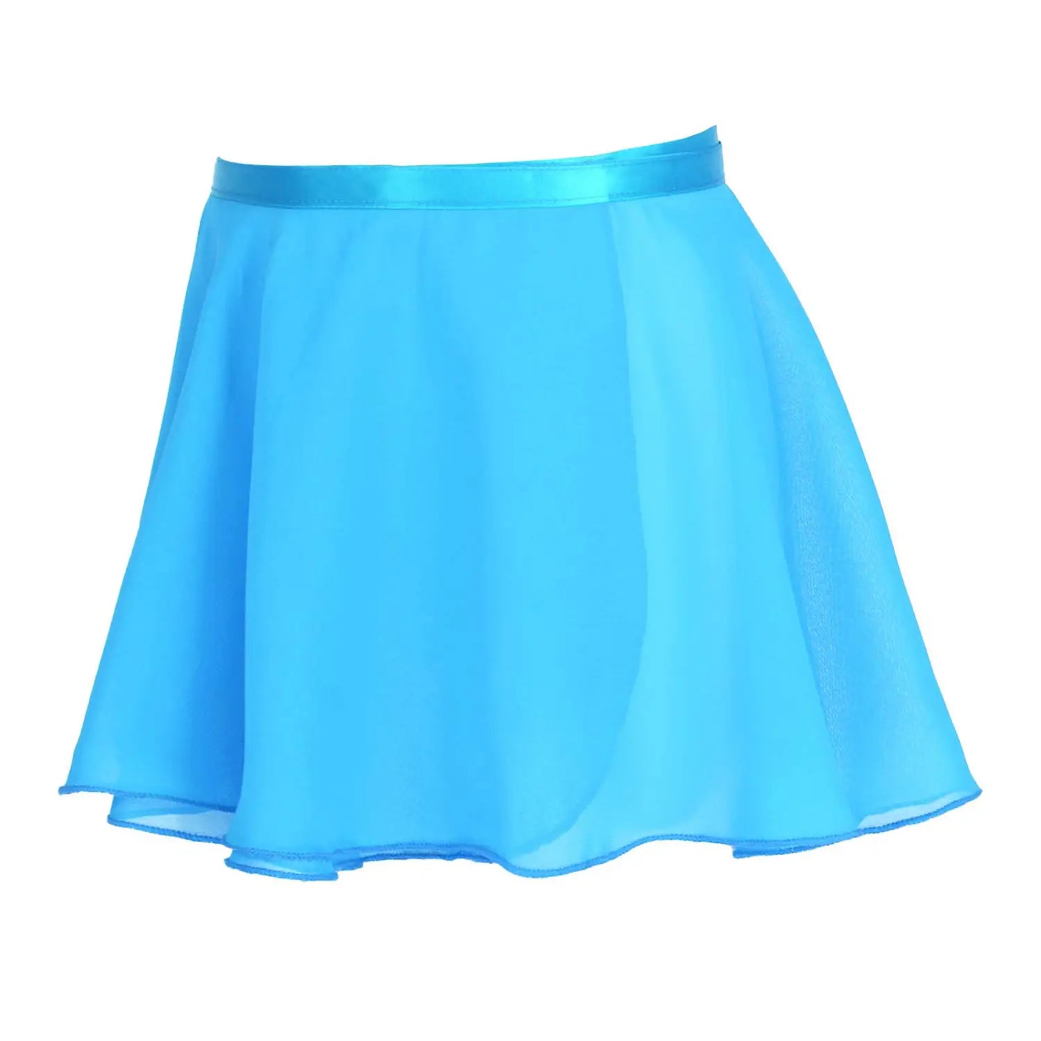 Girls Chiffon Ballet Tutu Dance Skirt Dance Skate Wrap Scarf Gymnastics Chiffon Ballet Tutu Dance Skirt Ballet Dance