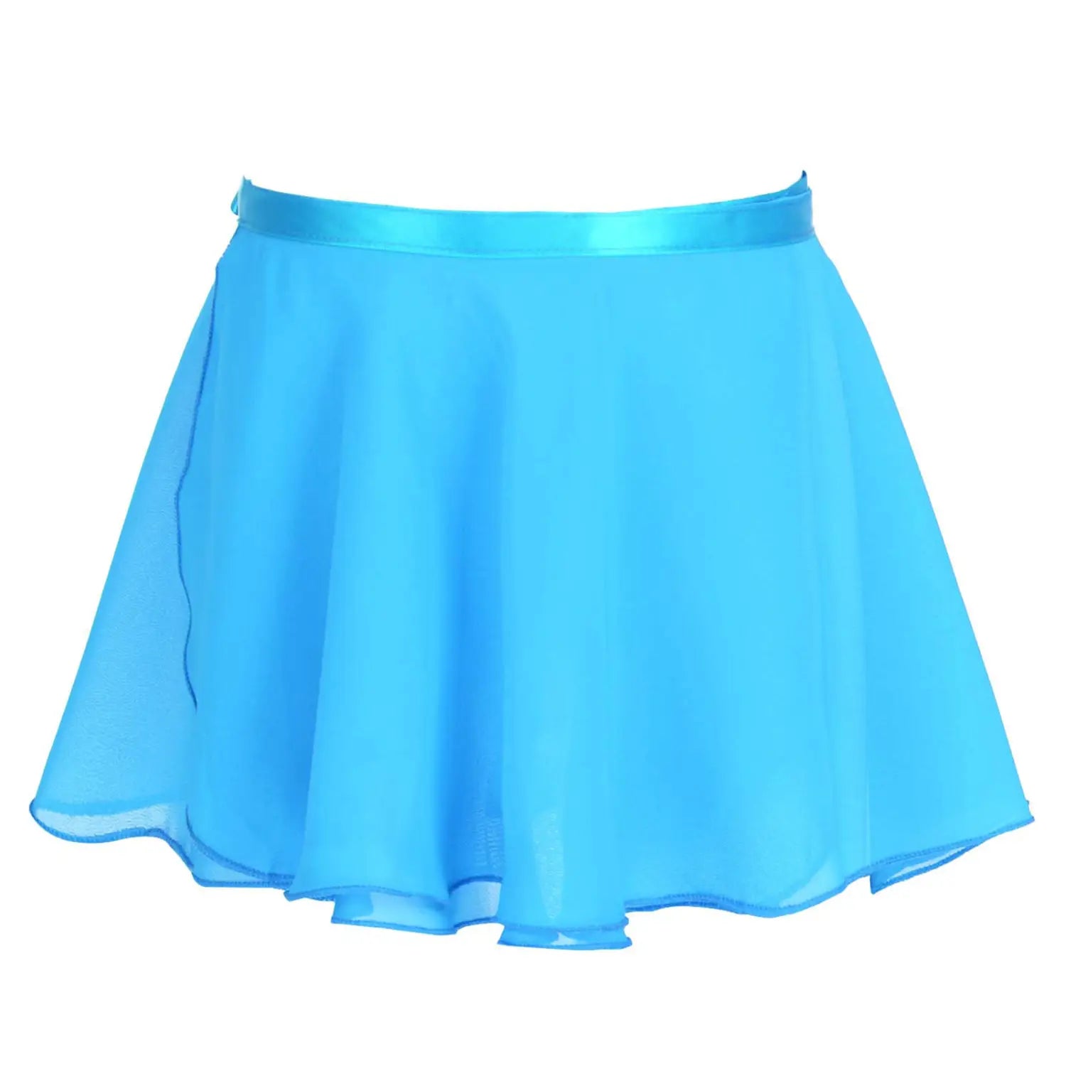 Girls Chiffon Ballet Tutu Dance Skirt Dance Skate Wrap Scarf Gymnastics Chiffon Ballet Tutu Dance Skirt Ballet Dance