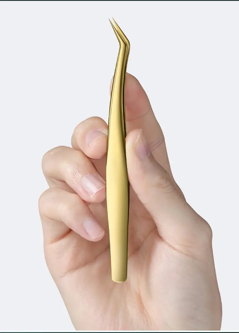Anti-Static Straight Eyelash Extension Tweezers – Precision Lash & Brow Tool (1 Piece)