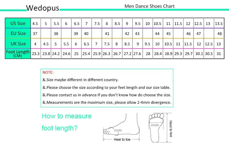 Wedopus Customized Standard Men’s Latin Dance Shoes Ballroom Dance Children’s Boys Shoes to Dancing