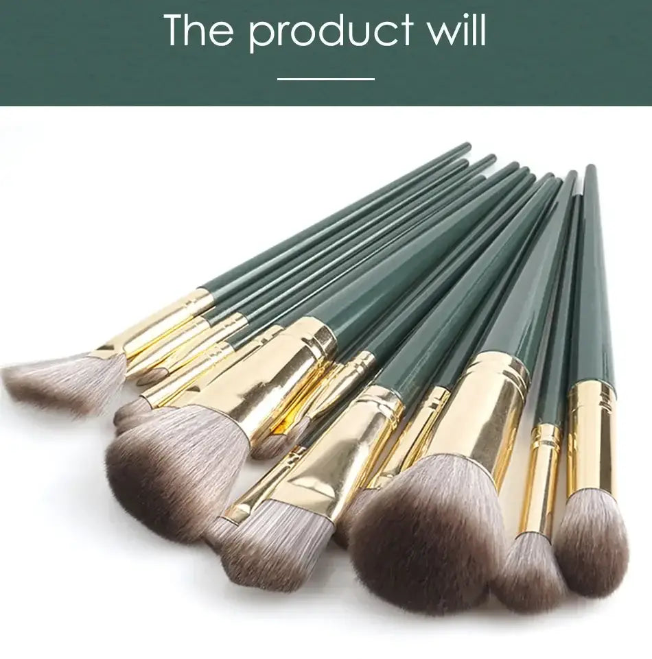 14Pcs Makeup Brush Set – Soft Fluffy Cosmetic Tools for Foundation Blush Eyeshadow & Powder