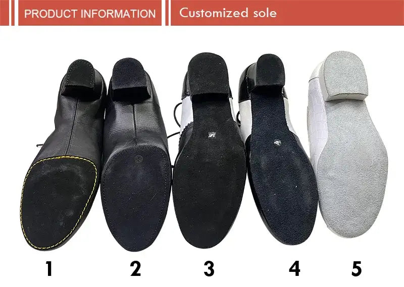 Wedopus Customized Standard Men’s Latin Dance Shoes Ballroom Dance Children’s Boys Shoes to Dancing