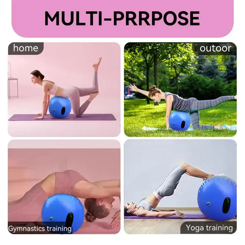 50x70cm Inflatable Air Roller – Gymnastics AirTrack Barrel for Home Fitness & Tumbling