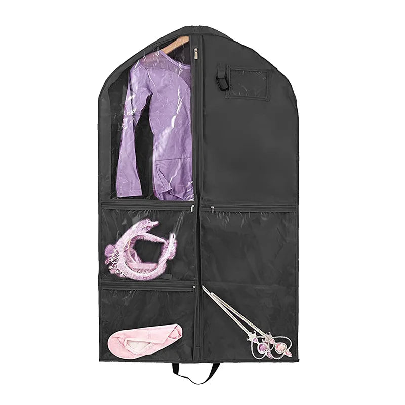 Dance Costume Garment Bag with Accessory Pockets — 100 cm