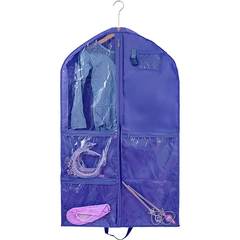 Dance Costume Garment Bag with Accessory Pockets — 100 cm