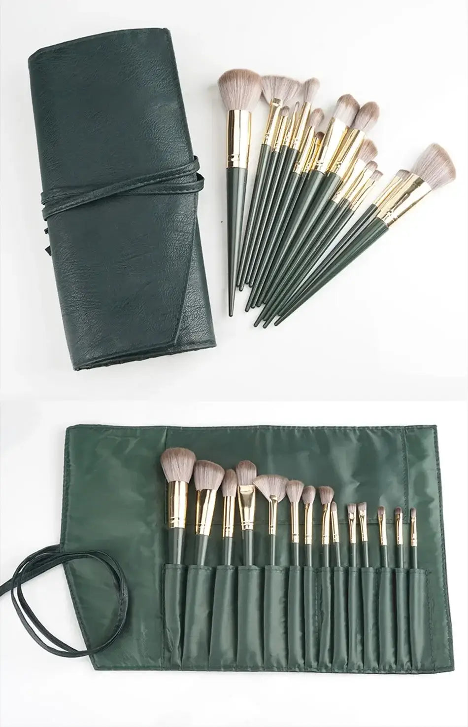 14Pcs Makeup Brush Set – Soft Fluffy Cosmetic Tools for Foundation Blush Eyeshadow & Powder