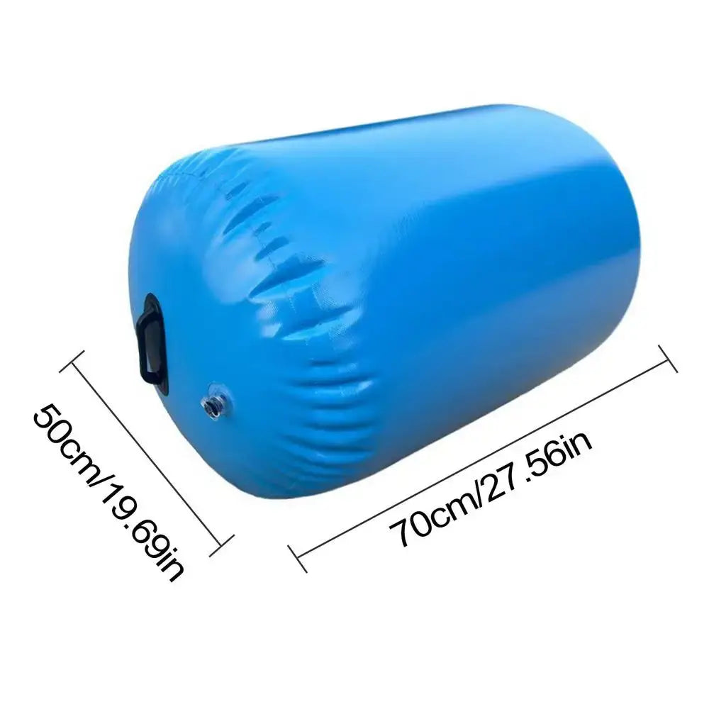 50x70cm Inflatable Air Roller – Gymnastics AirTrack Barrel for Home Fitness & Tumbling