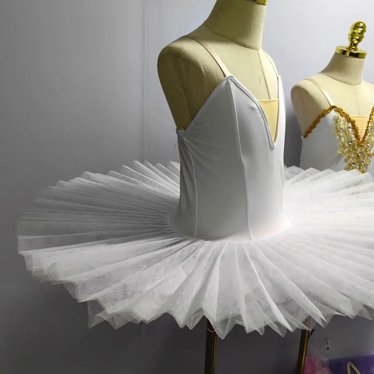 Children’s Ballet Tutu Skirt Costume – Swan Lake Dance Straps Ballet Outfit for Girls