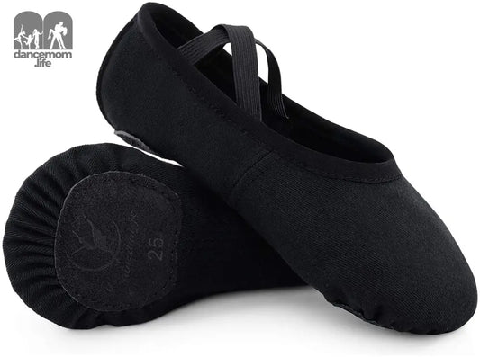 Ballet Shoes for Women Girls, Ballet Slipper Dance Shoes Stretch Canvas for Teen Adults