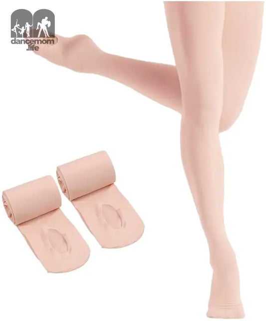 Ballet Tights for Girls - Ultra Soft Dance Tights Convertible Tight