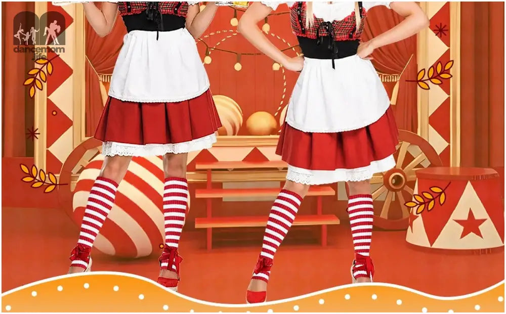 Christmas Leg Warmers for Women Winter Candy Cane Socks Legwarmers Red and White Striped Socks Accessories