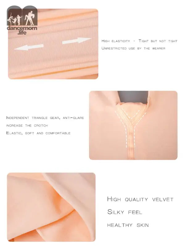 Soft peach-colored velvet fabric with a silky texture.