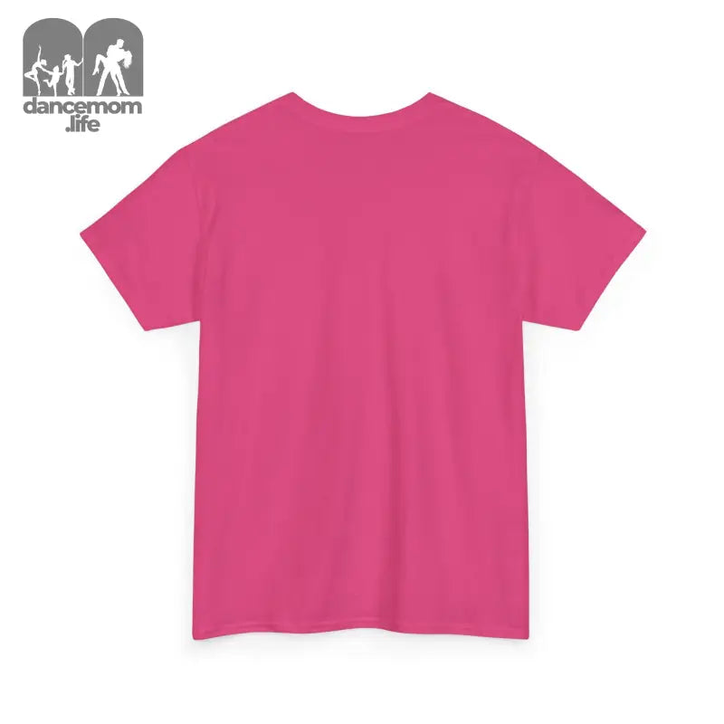 Pink t-shirt with short sleeves.