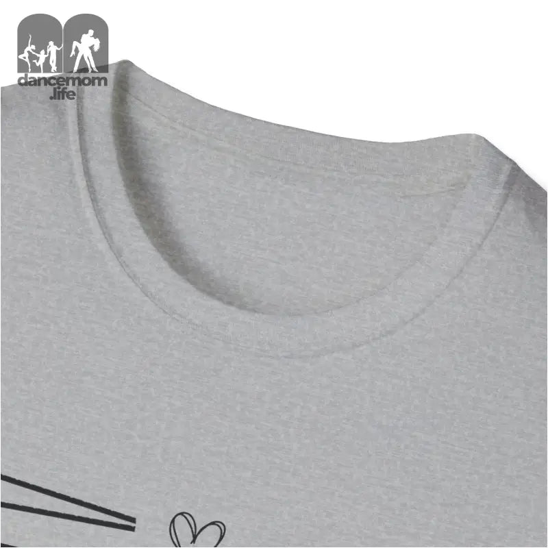 Light gray t-shirt with a crew neckline.