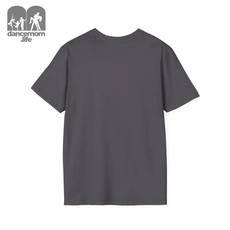 Plain gray t-shirt with short sleeves.