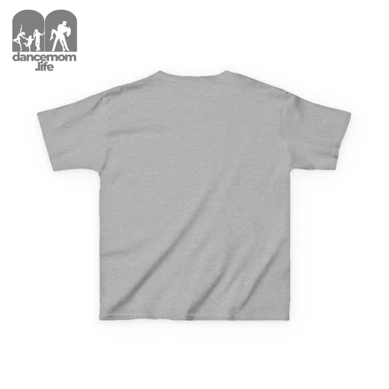 Plain gray t-shirt with short sleeves.