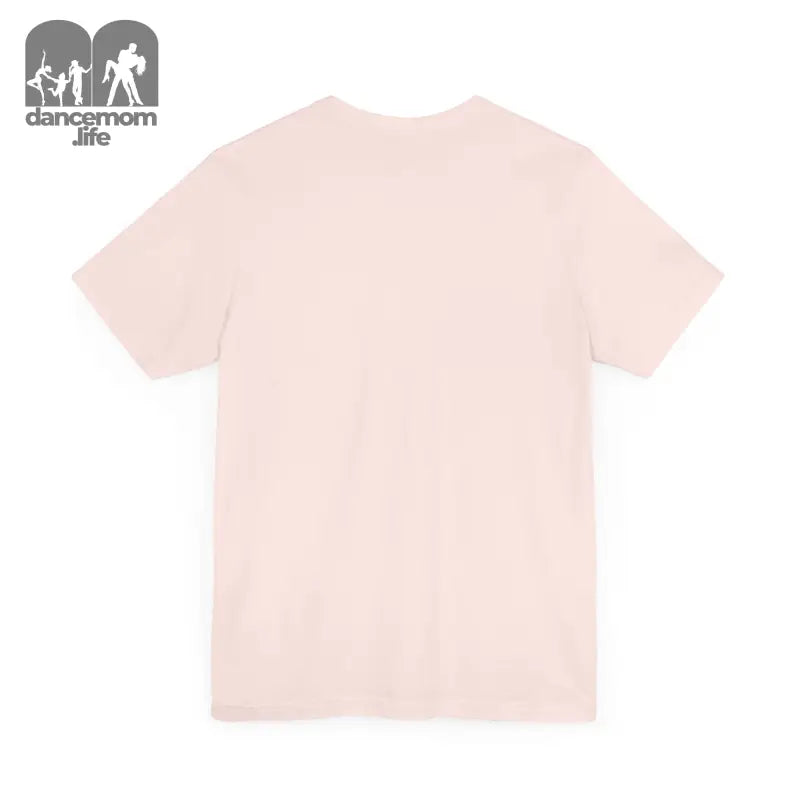 Plain pink t-shirt with short sleeves.