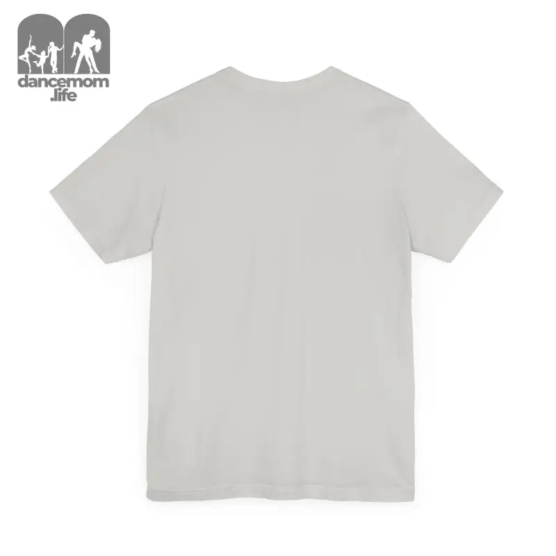 Plain white crew neck t-shirt.