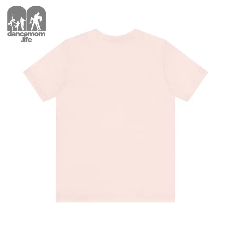 Plain pink t-shirt with short sleeves.