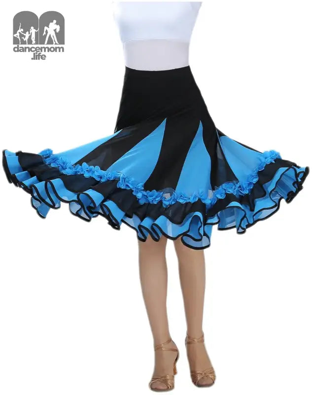 Elegant Ballroom Dance Latin Dance Skirt for Women