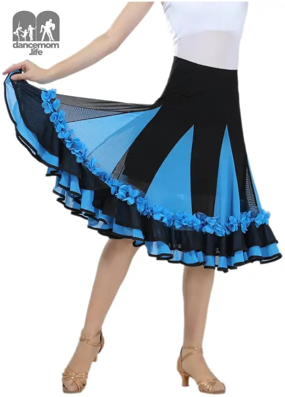 Elegant Ballroom Dance Latin Dance Skirt for Women