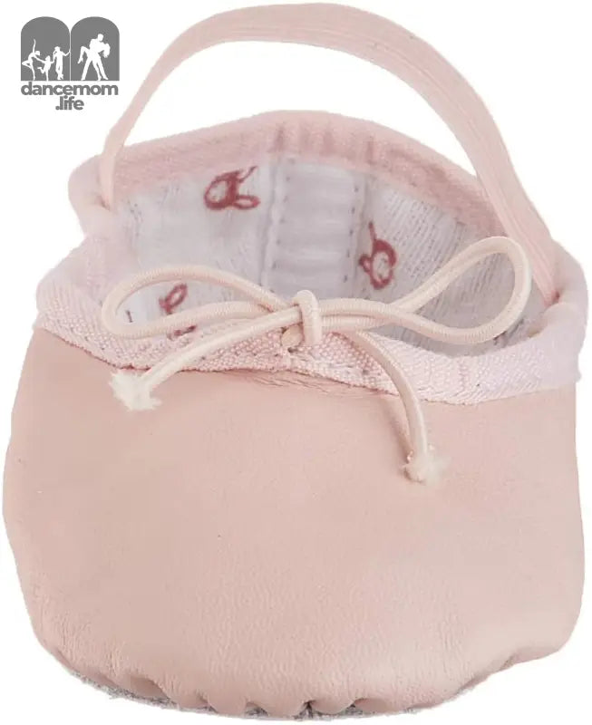 Girl'S Dance Bunnyhop Full Sole Leather Ballet Slipper/Shoe