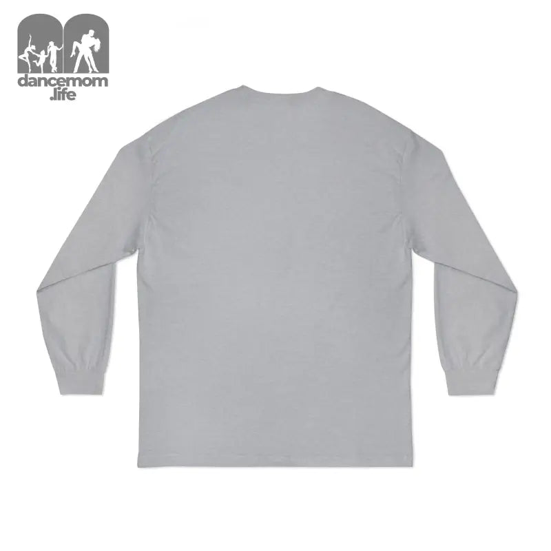 Plain gray long-sleeve t-shirt.