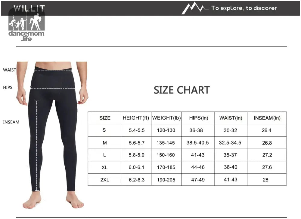 Men'S Active Yoga Leggings Pants Running Dance Tights with Pockets Cycling Workout Pants Quick Dry