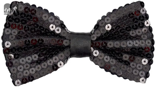 Men'S Big & Tall Sparkle Sequin Banded Bow Tie