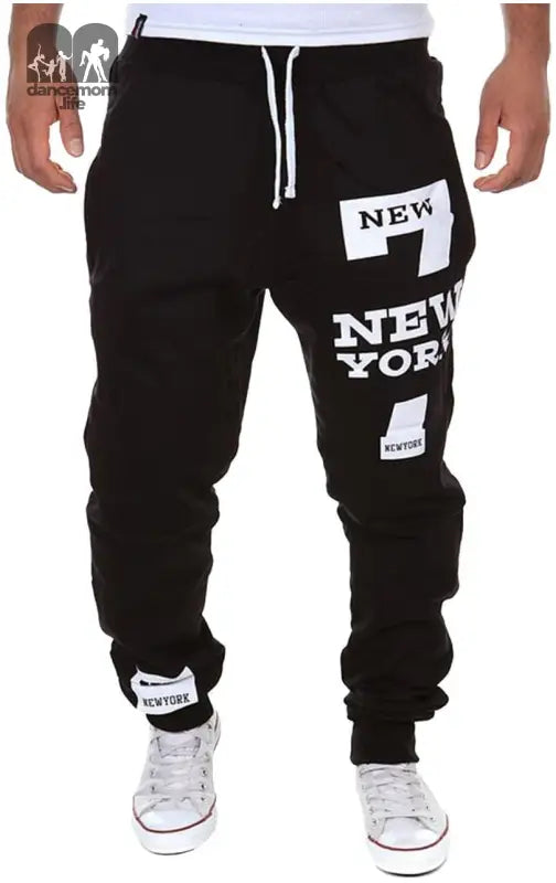 Men'S Harem Casual Baggy Hiphop Dance Jogger Sweatpants Trousers