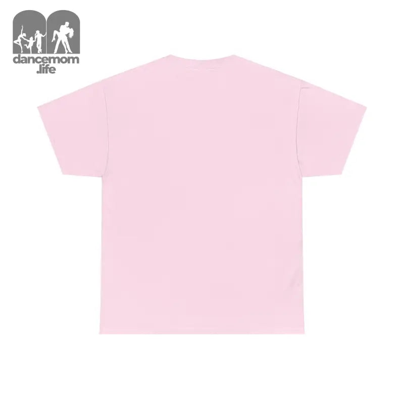 Plain pink t-shirt with short sleeves.