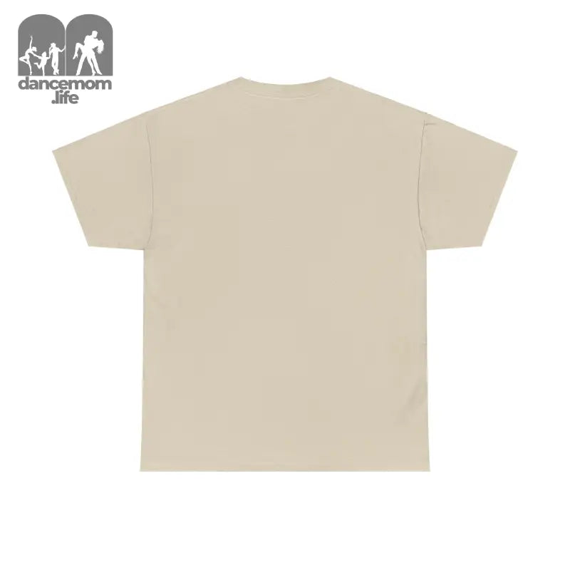 Plain beige t-shirt with short sleeves.