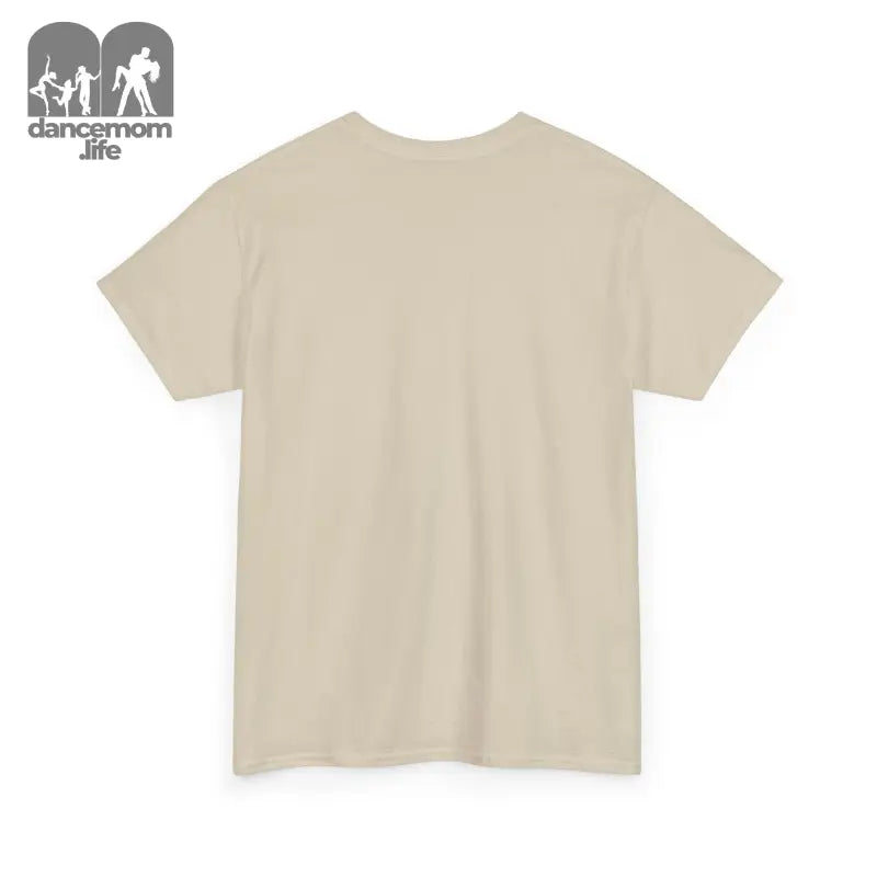 Plain beige t-shirt with short sleeves.