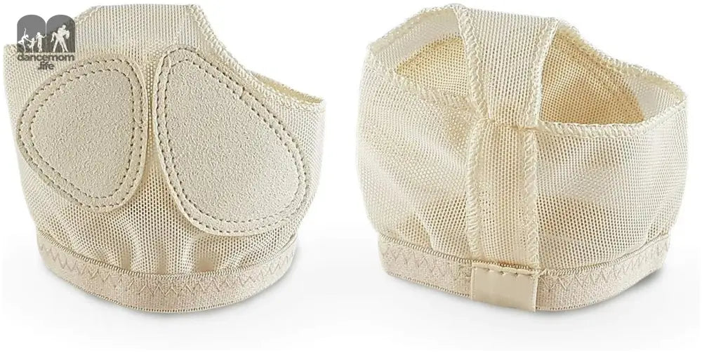 Non-Slip Foot Pads | 1 Pair S |✮Lifetime Guaranteed✮- Faux Suede Dancing Feet Cushions, Lightweight Mesh Gauze Fabric - for Dance Classes, Gymnastics, Yoga, Pilates, Ballet, Modern Jazz