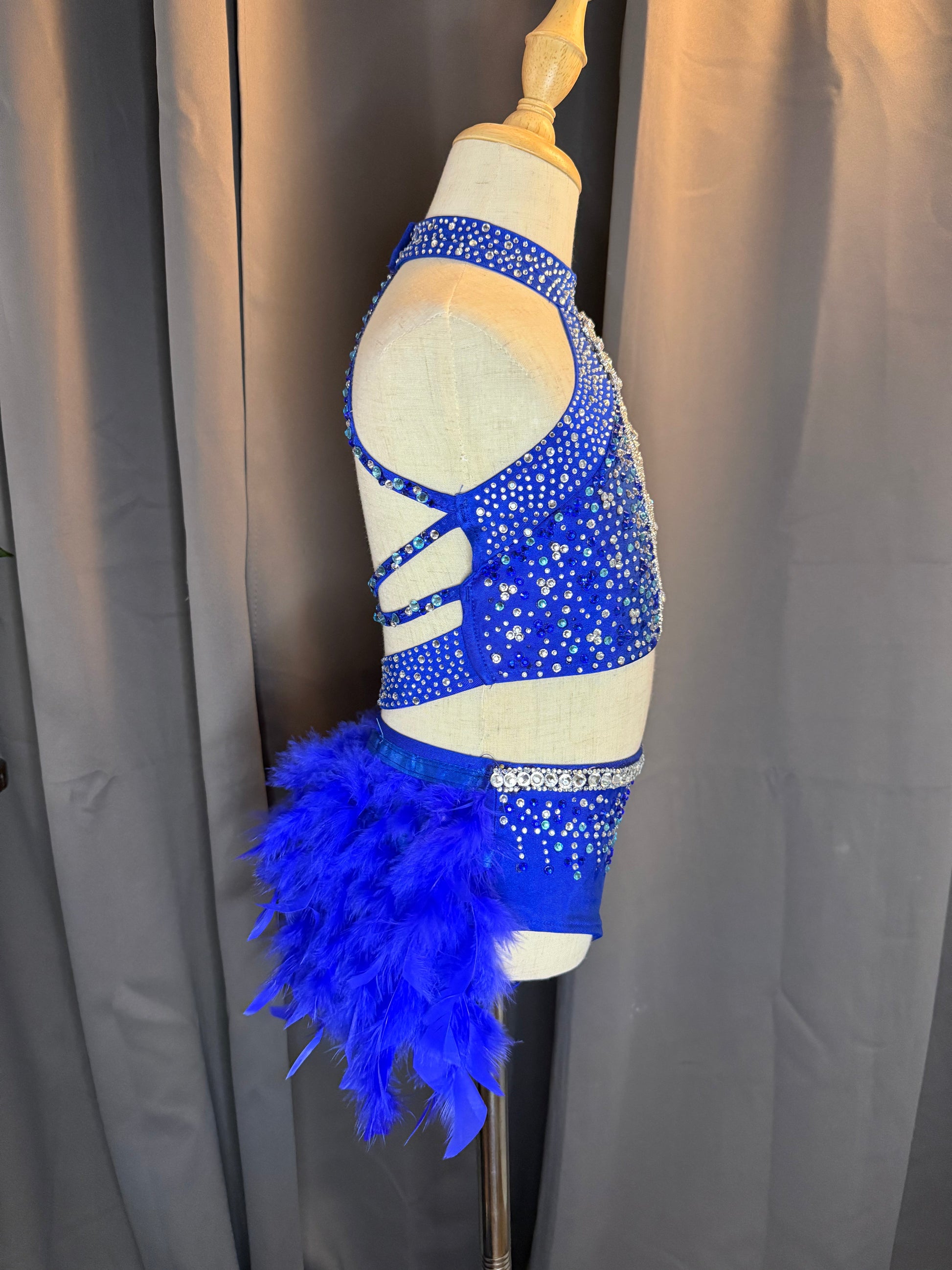 Sapphire Soirée - Royal Blue Jazz and Tap Costume (US 6)