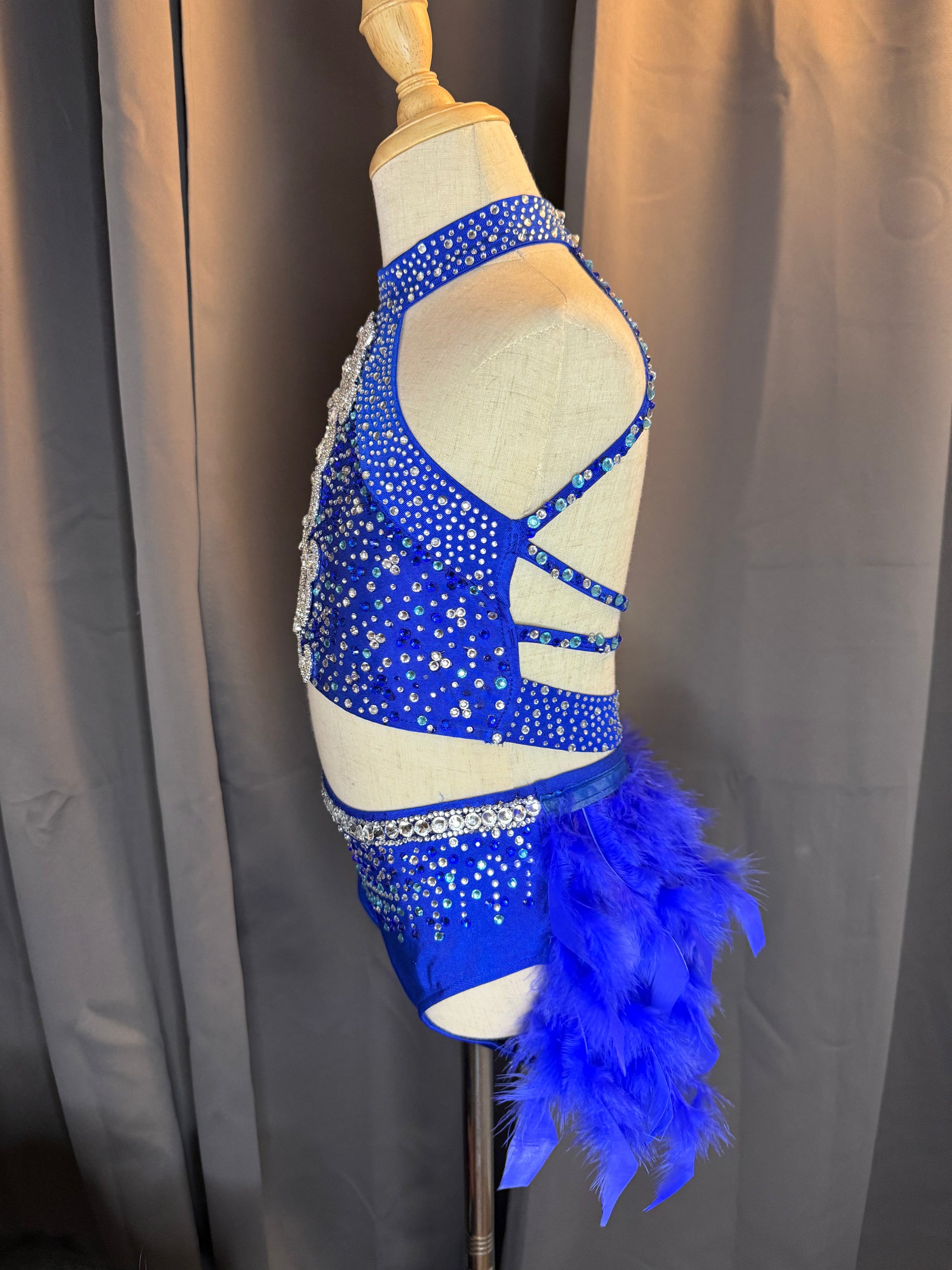Sapphire Soirée - Royal Blue Jazz and Tap Costume (US 6)