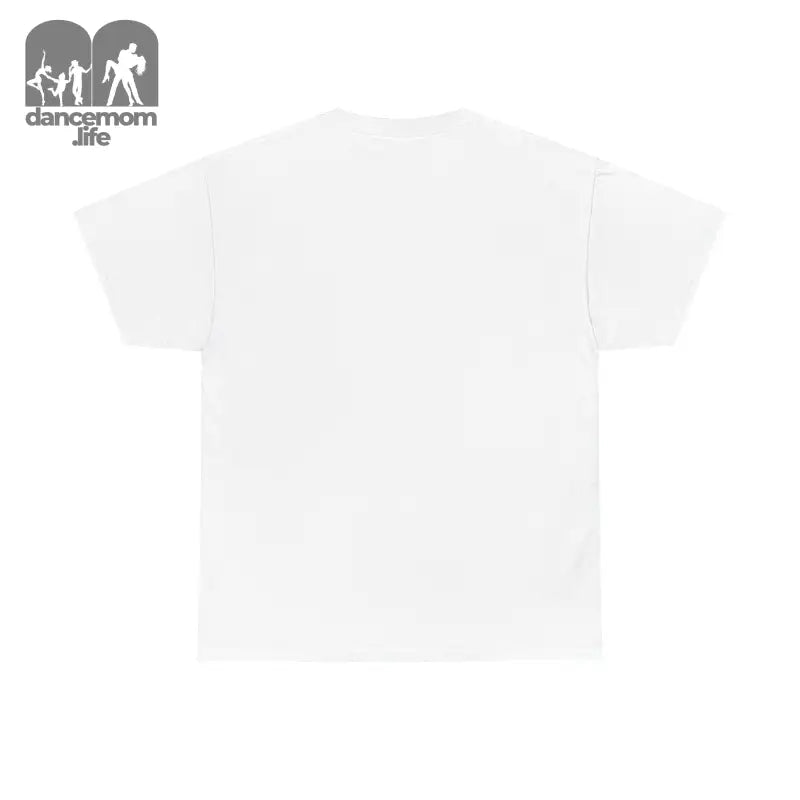 Plain white t-shirt with short sleeves.