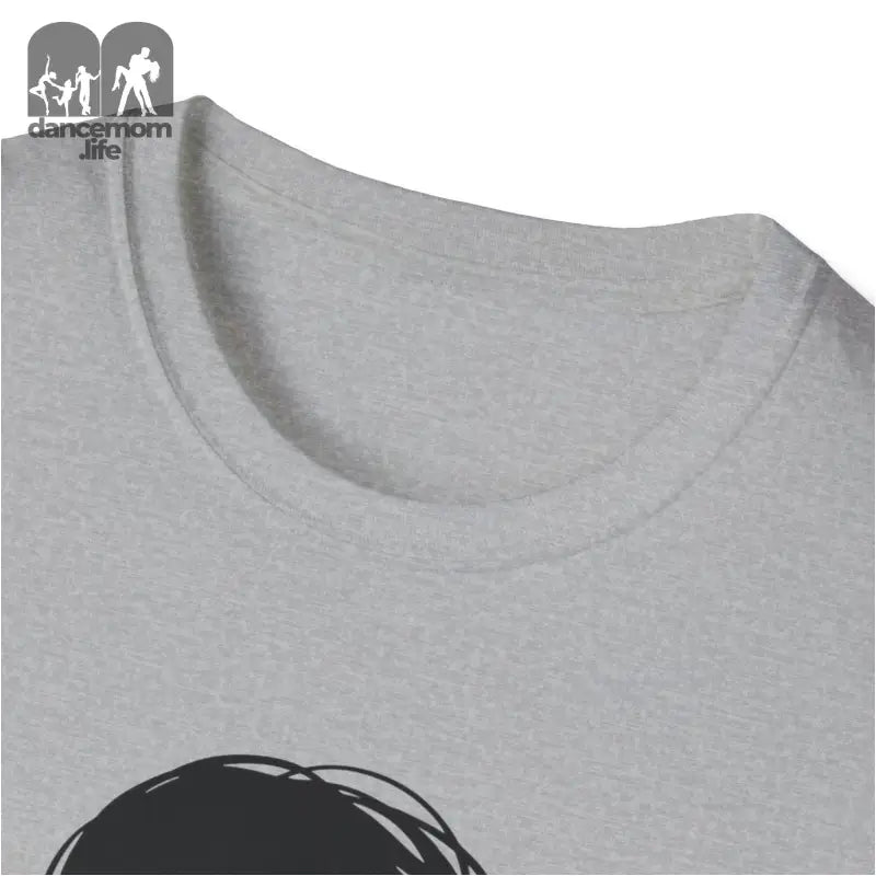 Light gray t-shirt with a round neckline.