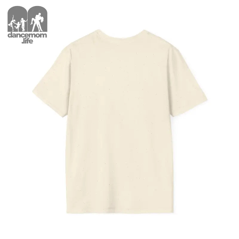 Plain beige t-shirt with short sleeves.