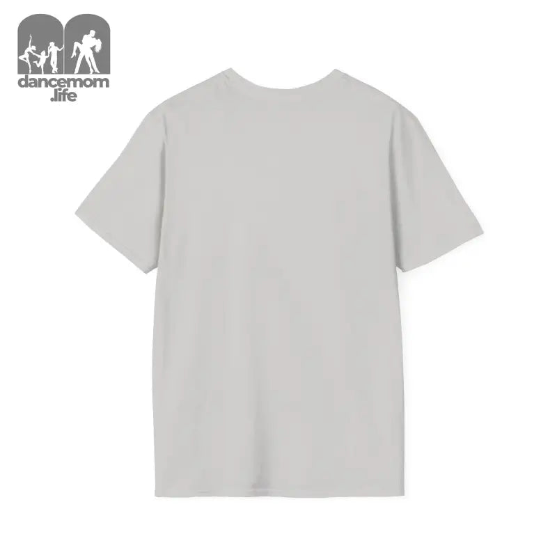 Plain light gray t-shirt with short sleeves.