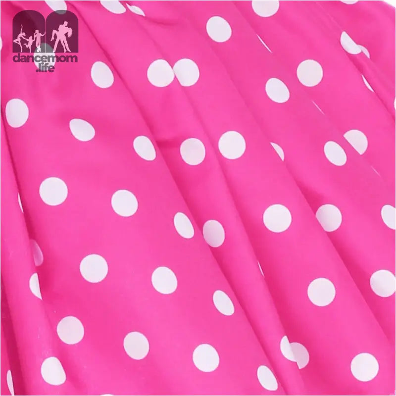 Toddler Girl Polka Dots Party Fancy Costume Tutu Dress up Dance Leotard Gymnastic Cosplay Cartoon Ear Headband