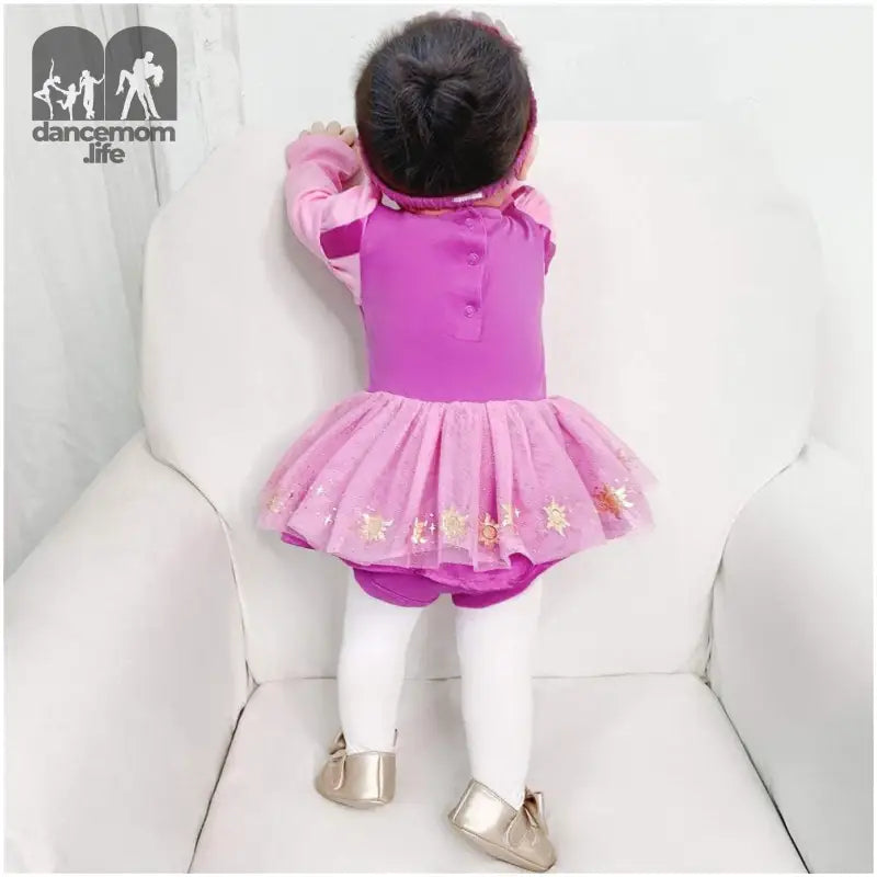 Toddler Baby Girls Princess Costume Halloween Tutu Dress up Bodysuit Christmas Romper