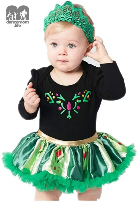 Toddler Baby Girls Princess Costume Halloween Tutu Dress up Bodysuit Christmas Romper